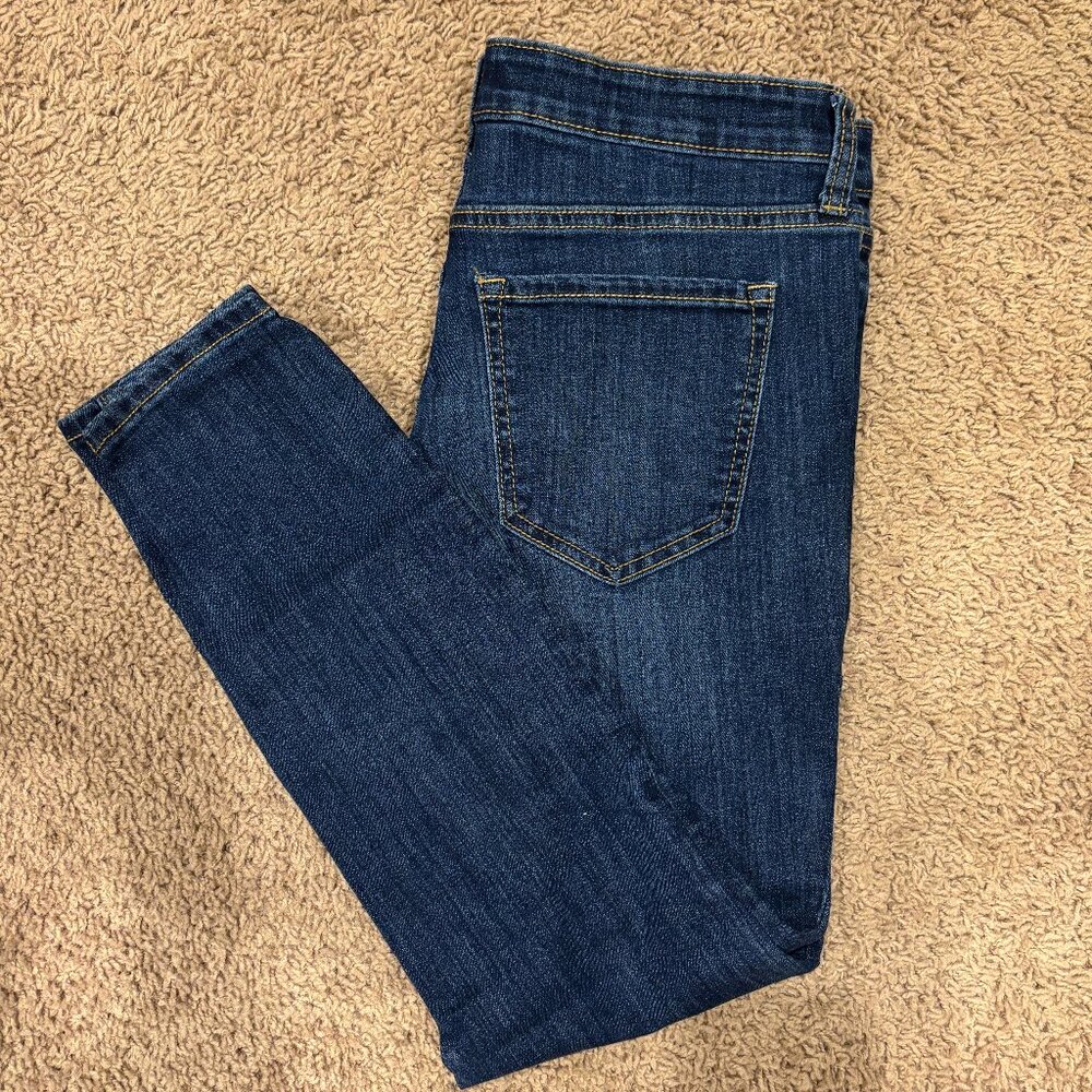 GAP Dark Denim Legging High Rise Jeans women 28 regular